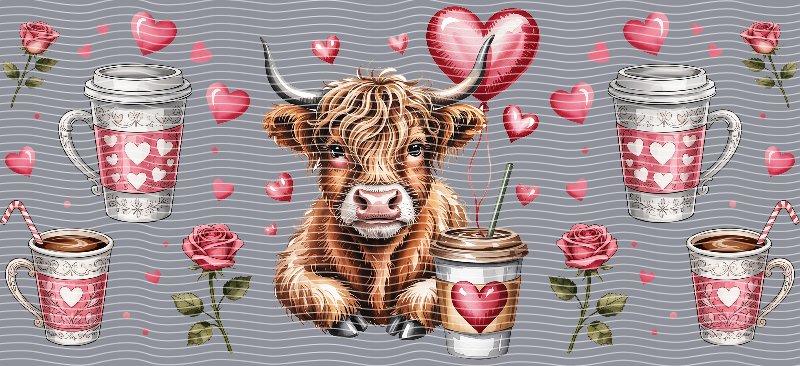 16oz Highland Cow P34874
