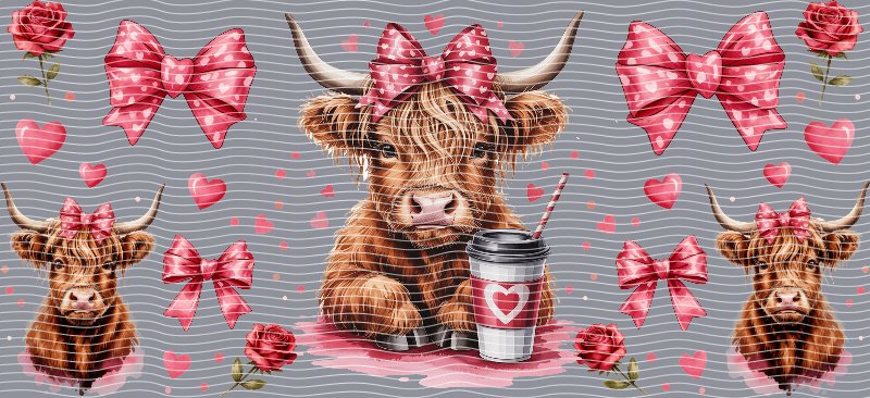 16oz Highland Cow P34876