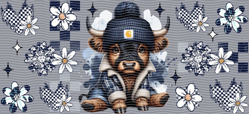 16oz Highland Cow P43026