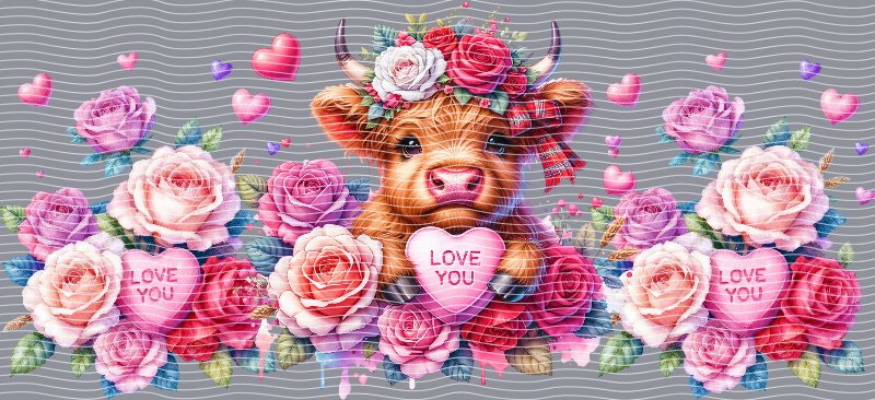 16oz Highland Cow P43905