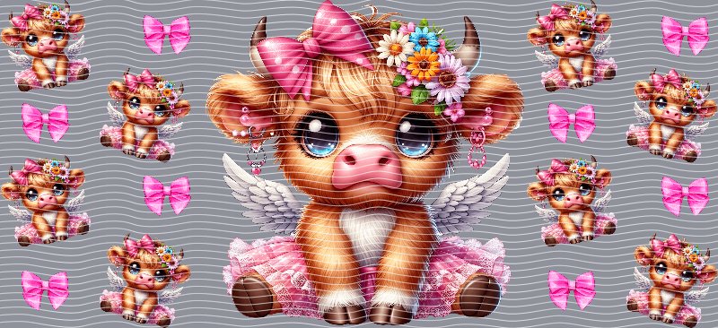 16oz Highland Cow P4412