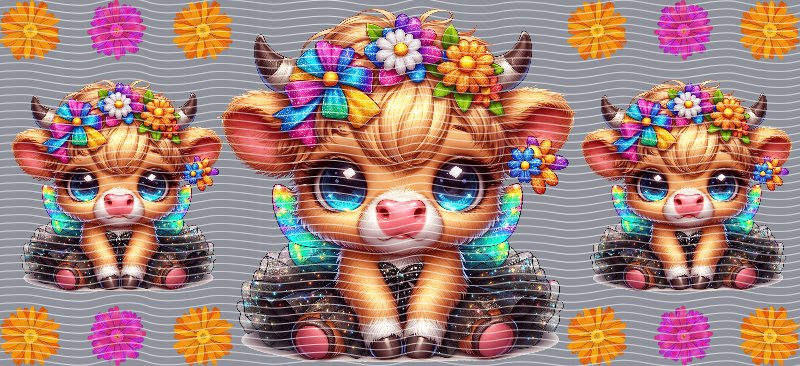 16oz Highland Cow P4414