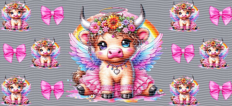 16oz Highland Cow P4419