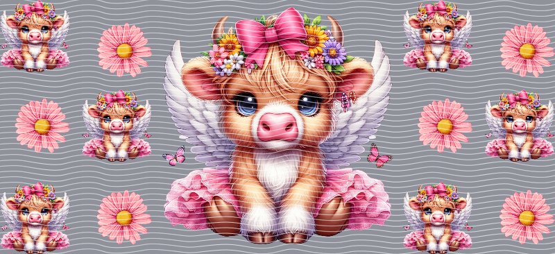 16oz Highland Cow P4429