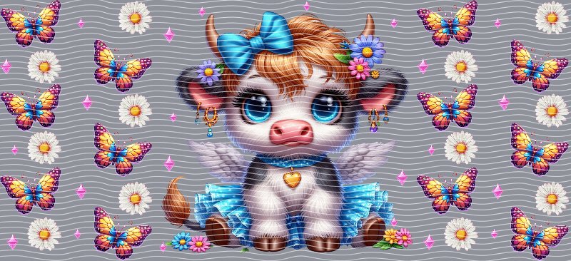 16oz Highland Cow P4431