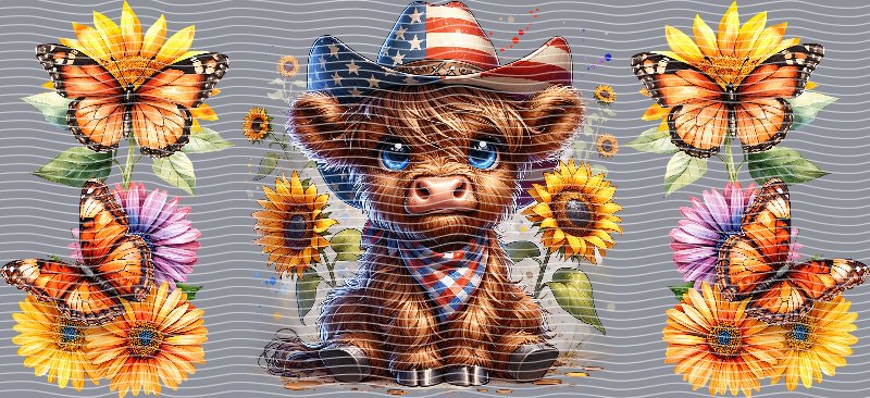 16oz Highland Cow P47396