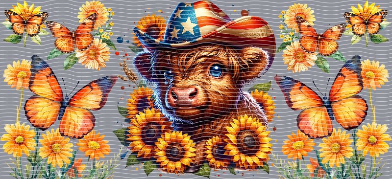 16oz Highland Cow P47398