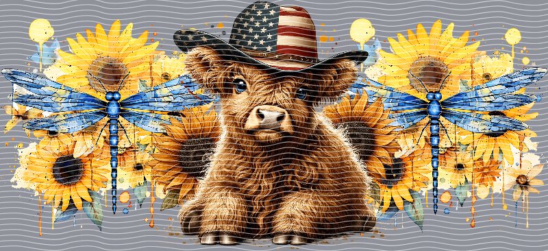 16oz Highland Cow P47399