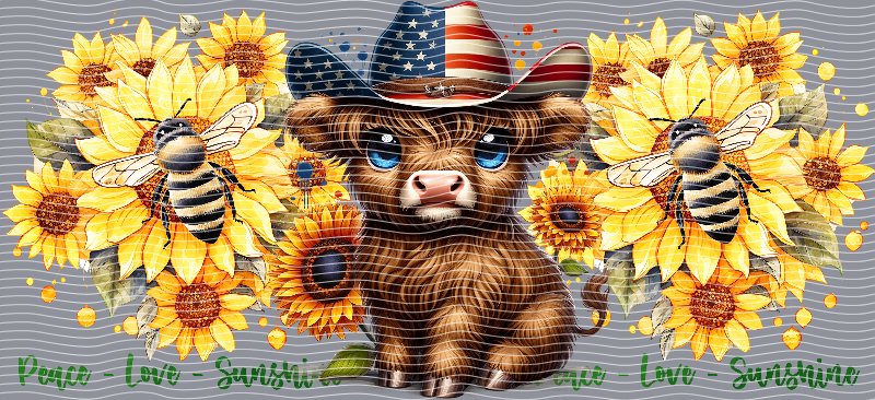 16oz Highland Cow P47402