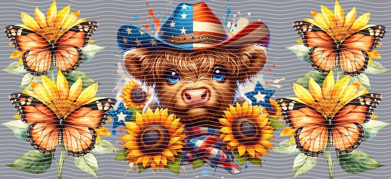 16oz Highland Cow P47406