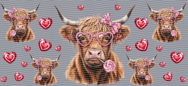 16oz Highland Cow P50399