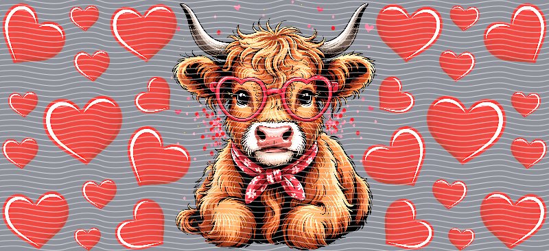 16oz Highland Cow P50793