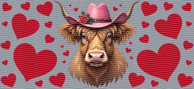 16oz Highland Cow P50800