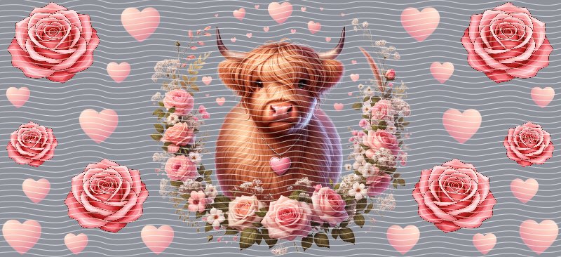 16oz Highland Cow P51936