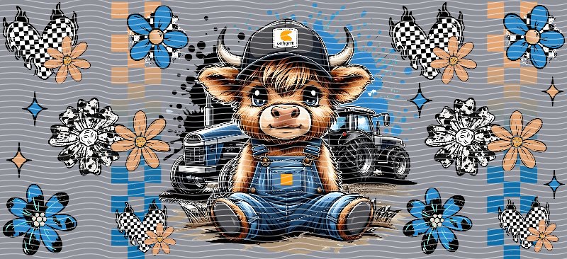 16oz Highland Cow P52997
