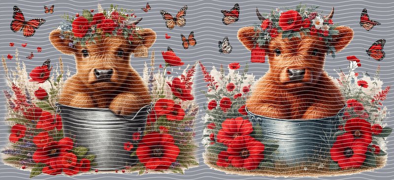 16oz Highland Cow P69277