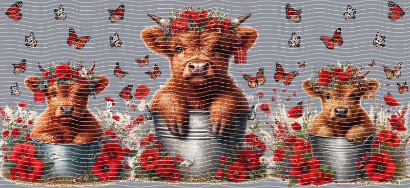 16oz Highland Cow P69302