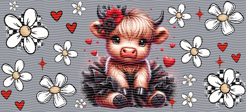 16oz Highland Cow P69321
