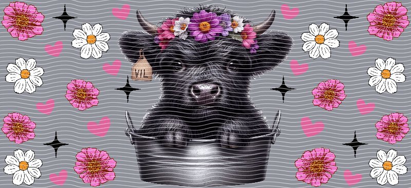 16oz Highland Cow P69337