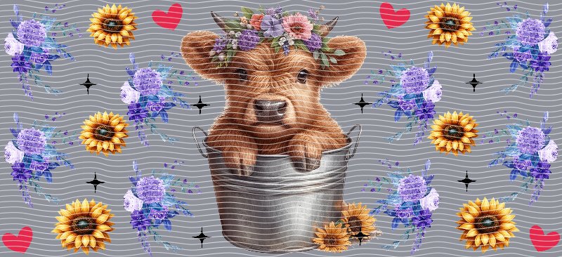 16oz Highland Cow P69380
