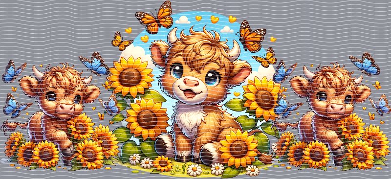 16oz Highland Cow P69414
