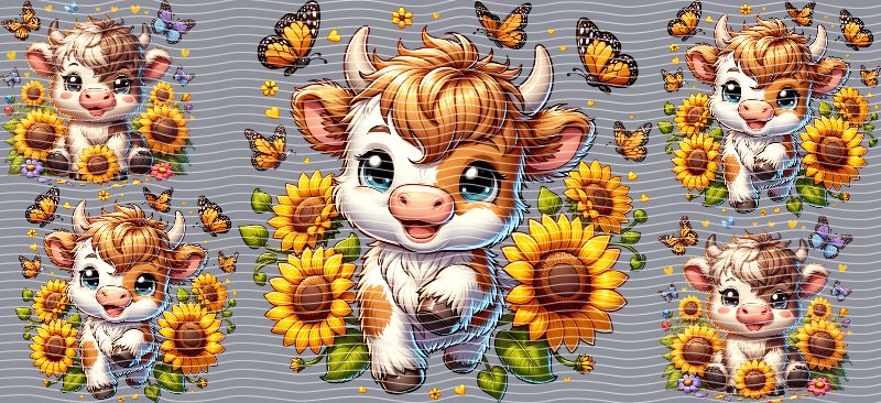 16oz Highland Cow P69415