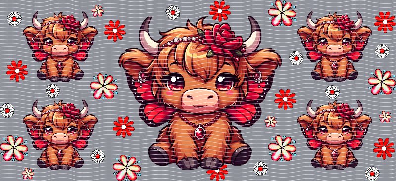 16oz Highland Cow P69492