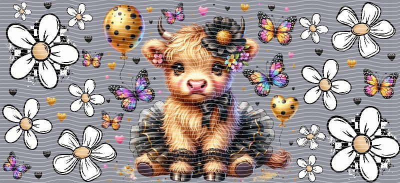 16oz Highland Cow P893