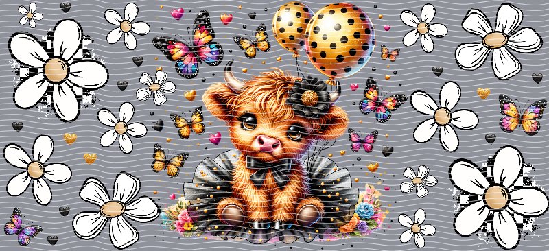 16oz Highland Cow P894