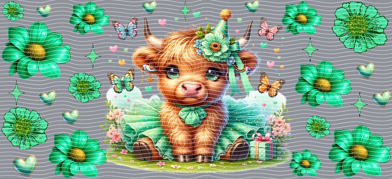 16oz Highland Cow P901