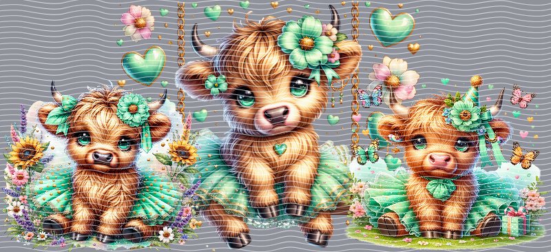 16oz Highland Cow P902