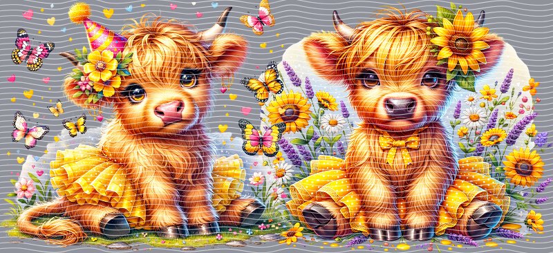 16oz Highland Cow P906