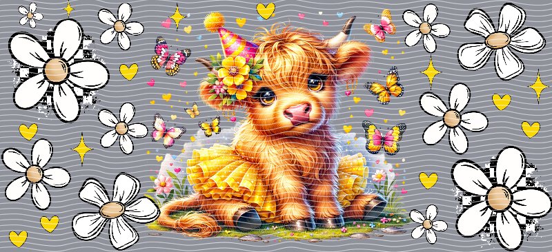 16oz Highland Cow P907