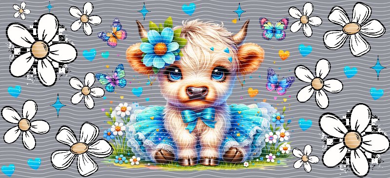 16oz Highland Cow P913