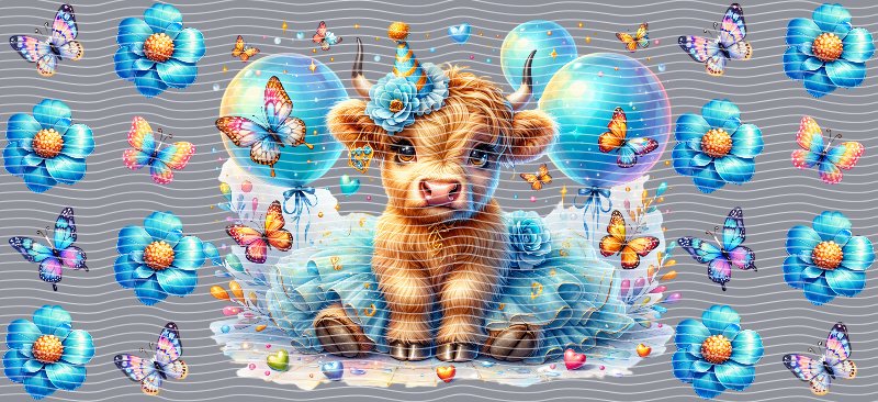 16oz Highland Cow P915