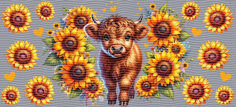 16oz Highland Cow P919