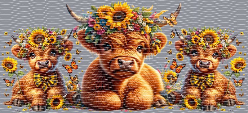 16oz Highland Cow P926
