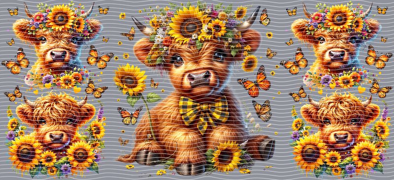 16oz Highland Cow P928