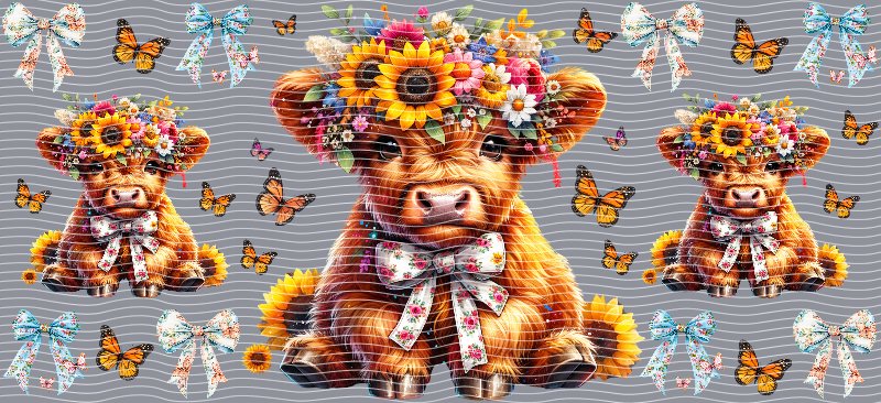 16oz Highland Cow P929