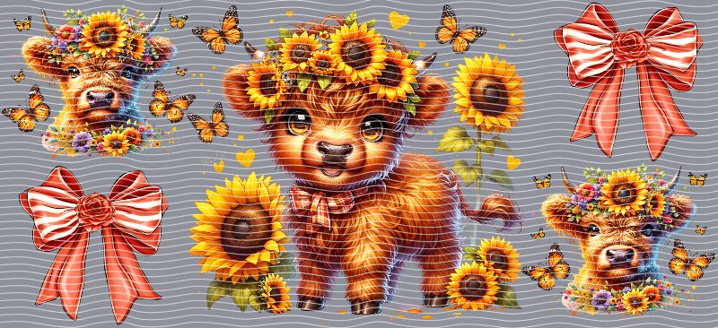 16oz Highland Cow P932