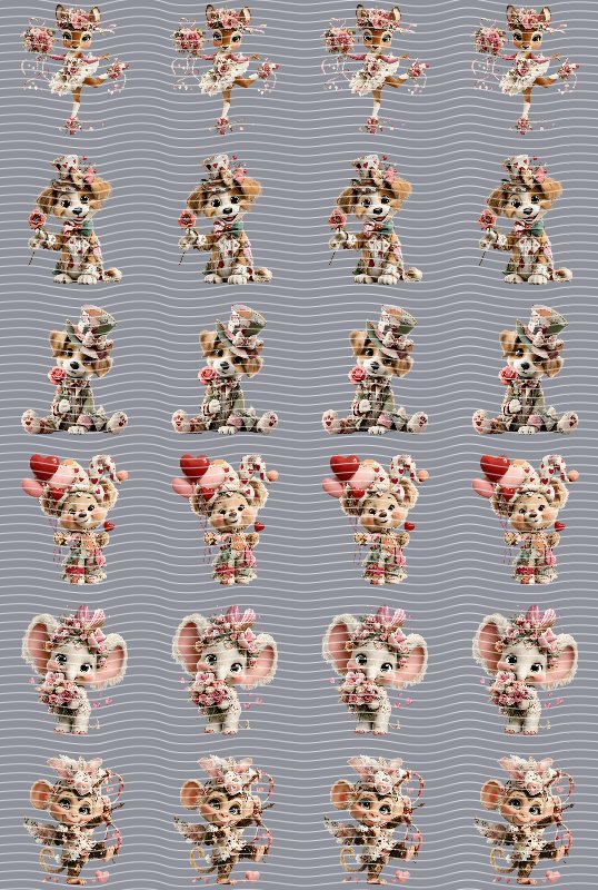 kiss cut 5F-2368