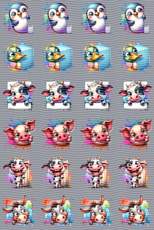 kiss cut 5F-213