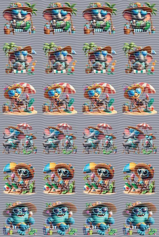 kiss cut 5F-444